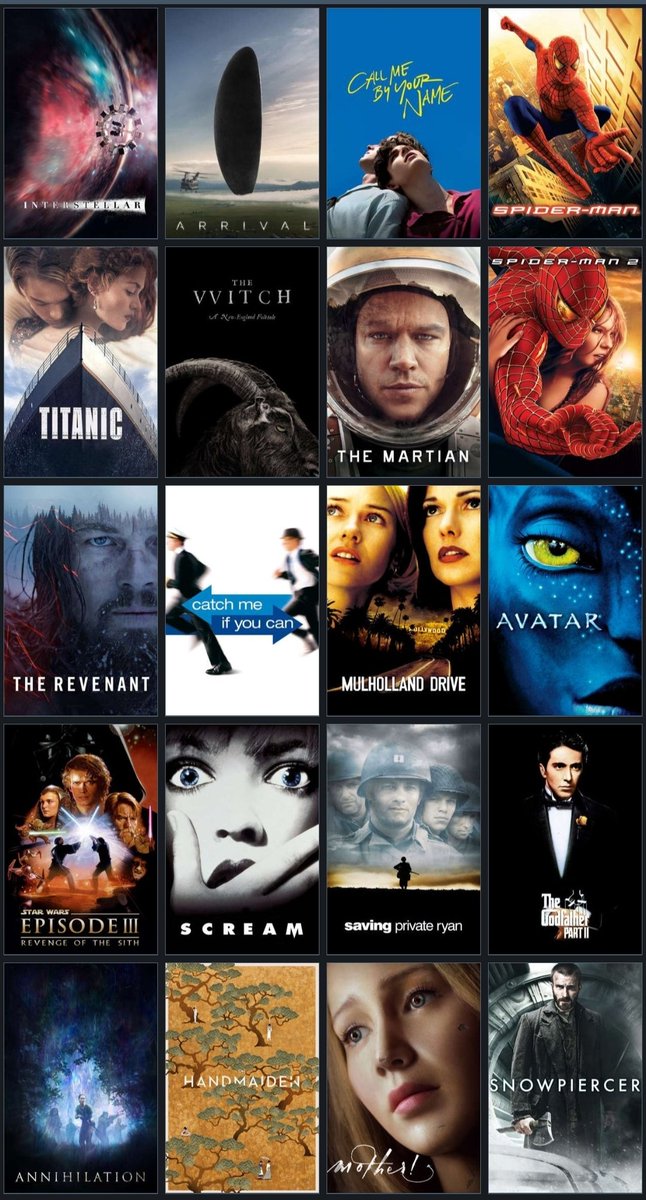 FemboyVHS's tweet photo. These are the most popular films in my watchlist according to @letterboxd 

Which should I watch? https://t.co/wcnC1t3pV5