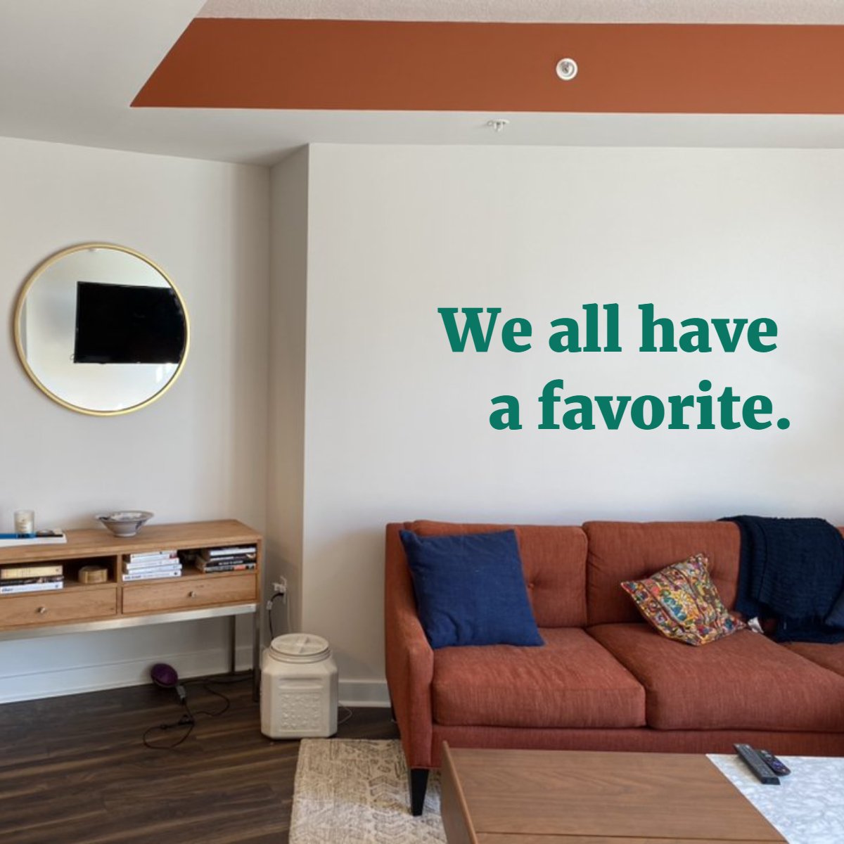 NajafiSarah's tweet photo. If it were up to you, which space would you spend the most time in: The kitchen, living room, or bedroom? https://t.co/X6oMhCZGsX