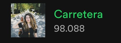 Biancasitio's tweet photo. Stream a carretera para que lleguen a loas 100mil stream. https://t.co/athrlYk4x8