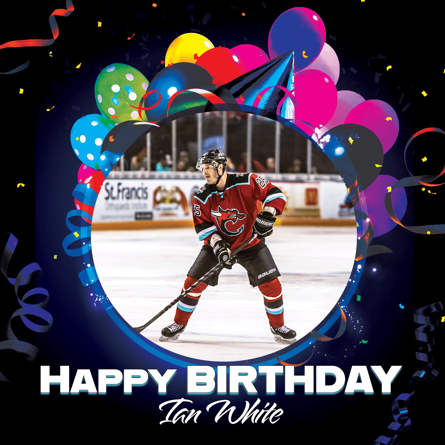 Time to celebrate! Happy birthday to Ian White, we hope you have a great day! 