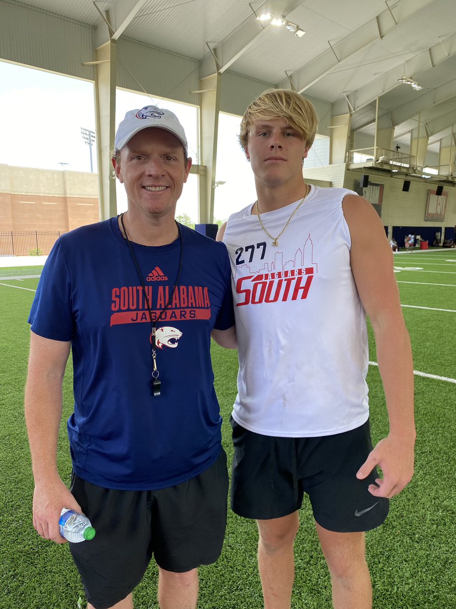 Chandler Wilson (@chandlerw2024) on Twitter photo Had a Great Camp at South Alabamas Mega Camp as TE, Thank You <a href="/CoachApplewhite/">Major Applewhite</a> <a href="/RobEzell/">Rob Ezell</a> <a href="/KaneWommack/">Kane Wommack</a> Had a Great Camp at South Alabamas Mega Camp as TE, Thank You <a href="/CoachApplewhite/">Major Applewhite</a> <a href="/RobEzell/">Rob Ezell</a> <a href="/KaneWommack/">Kane Wommack</a>