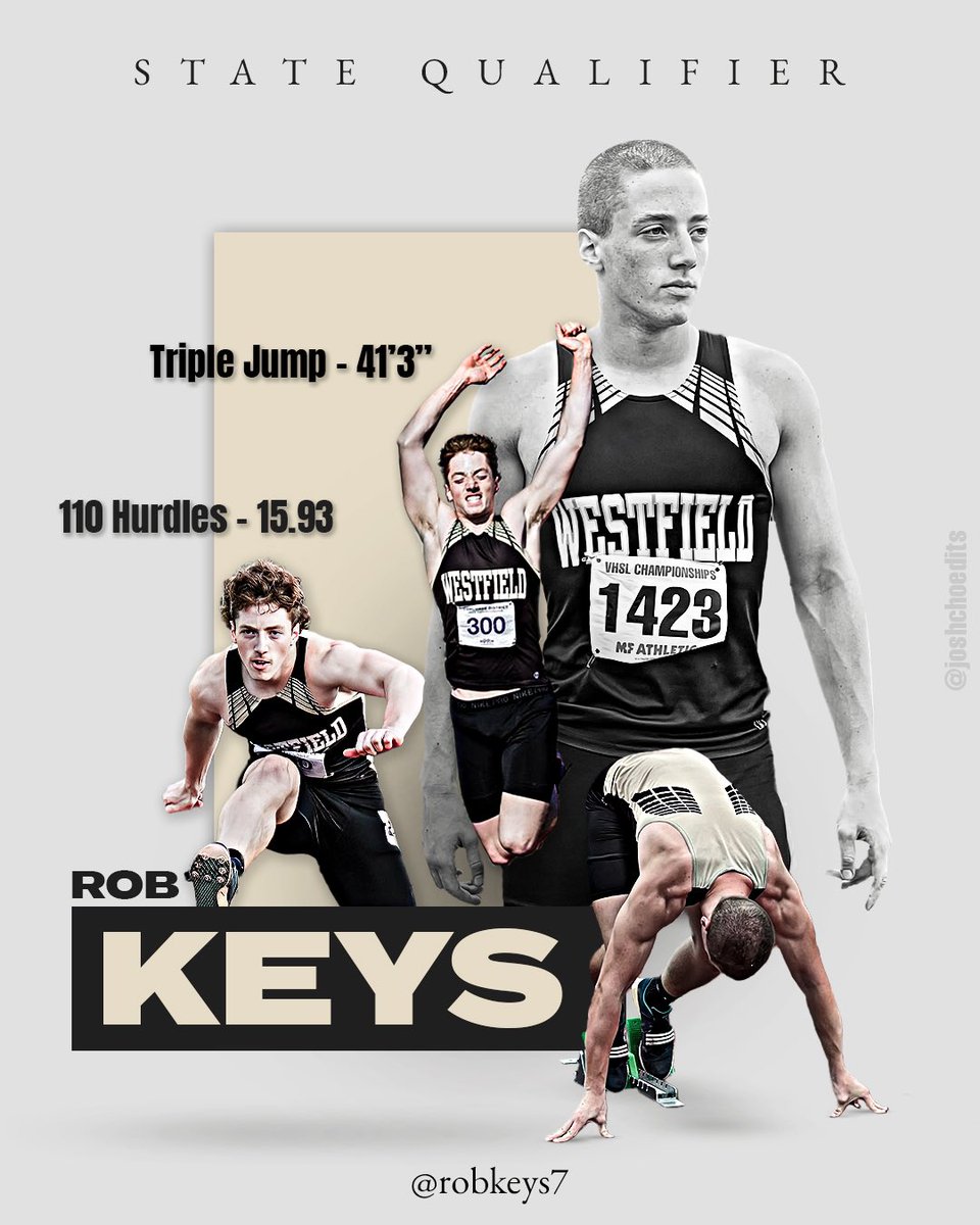 RobKeys7's tweet photo. Thankful for being able to compete in two sports this Spring season! 🥍👟
Competed in the 6A State Meet for the 110 Hurdles 
Concorde District Honorable Mention Defender. 
Onto camp season ⏭ 🔜 https://t.co/U4RWfiKME4