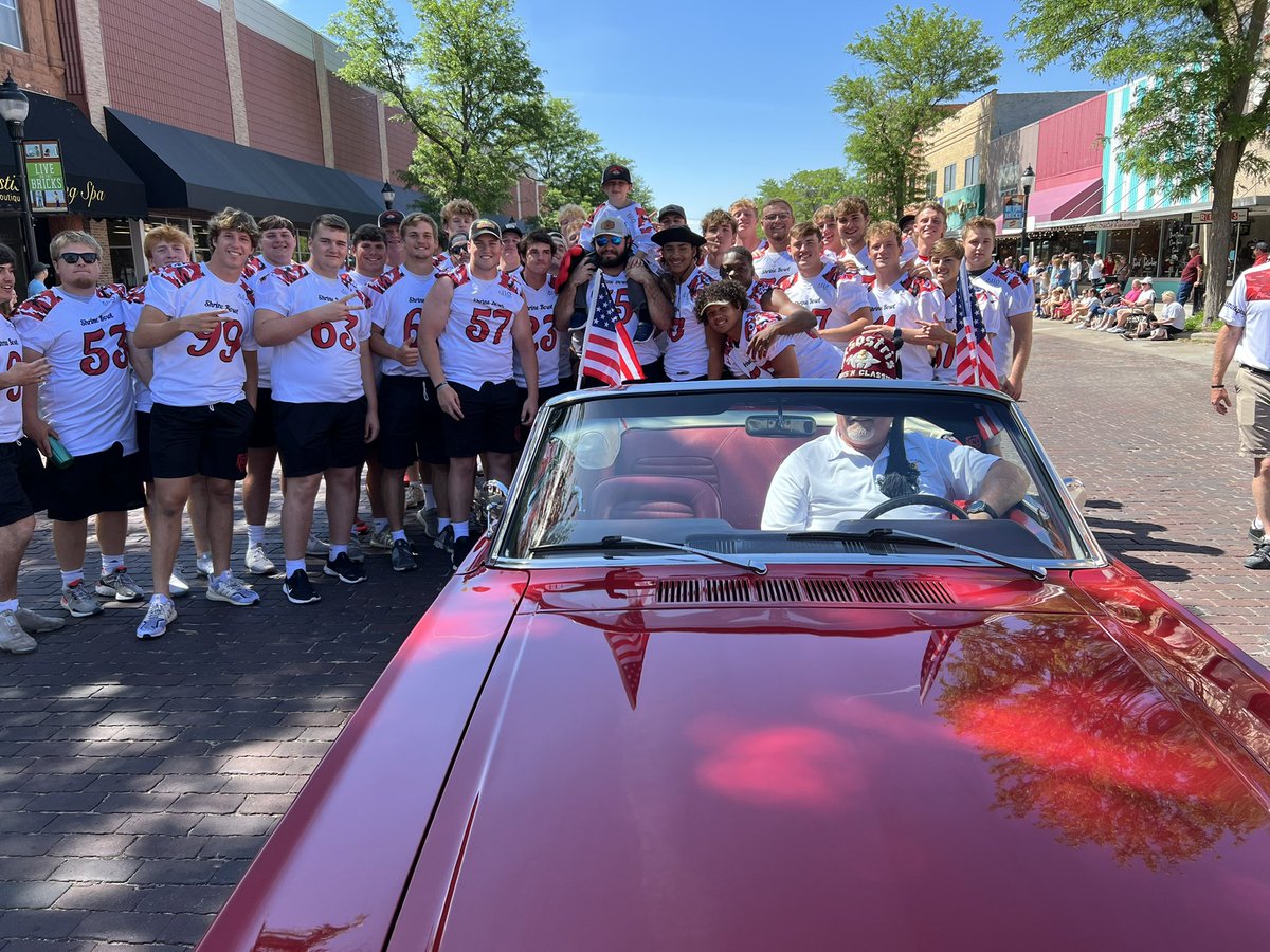 Shrine Bowl parade #morethanagame #NebraskaShrineBowl #shrinersChildrens