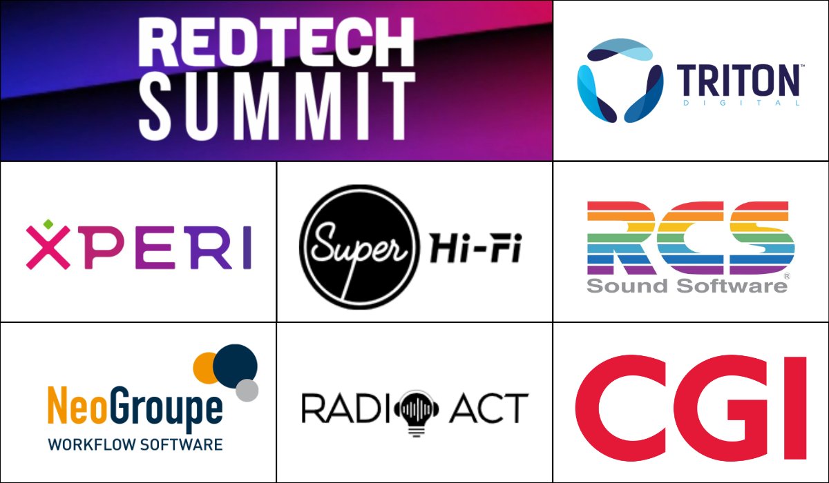 The first #RedTechSummit is over. Thank you so much to our sponsors, without whom we couldn’t have put together such a great event; thank you to @xperi, @RCS_Works, #superhifi, @NeoGroupe, @TritonDigital, @RadioActco and @CGI_Global. #Radio #edutech #GlobalEducation #Radiolife