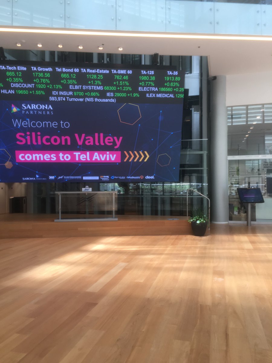 I attended one amazing event some days ago.
Having an opportunity to hear gold people
<a href="/YasminRazavi/">Yasmin Razavi</a> <a href="/illscience/">Anish Acharya</a> <a href="/LucasSwisher1/">Lucas Swisher</a>

Wonderful place and marvellous people.

#SiliconValleycomestoTLV