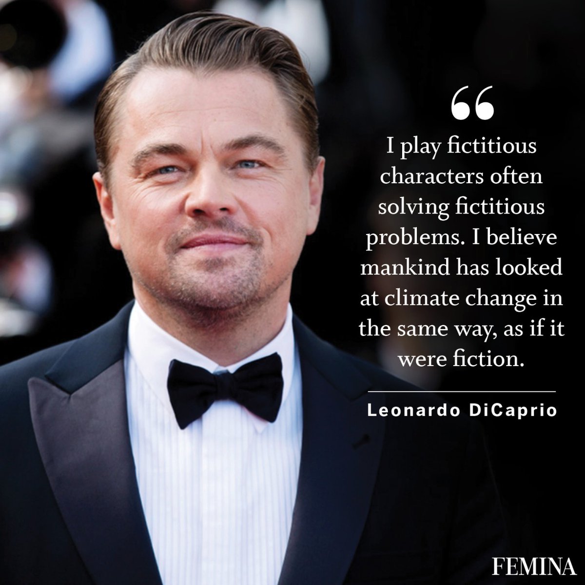 FeminaIndia's tweet photo. Climate Change Is Real!
@leonardodicaprio
.
.
.
#onelifeoneearth #WorldEnvironmentDay #quotes #leonardodicaprio #savetrees #planttrees #greenplanet #gogreen #femina #FeminaIndia https://t.co/3SnqmvG30Y