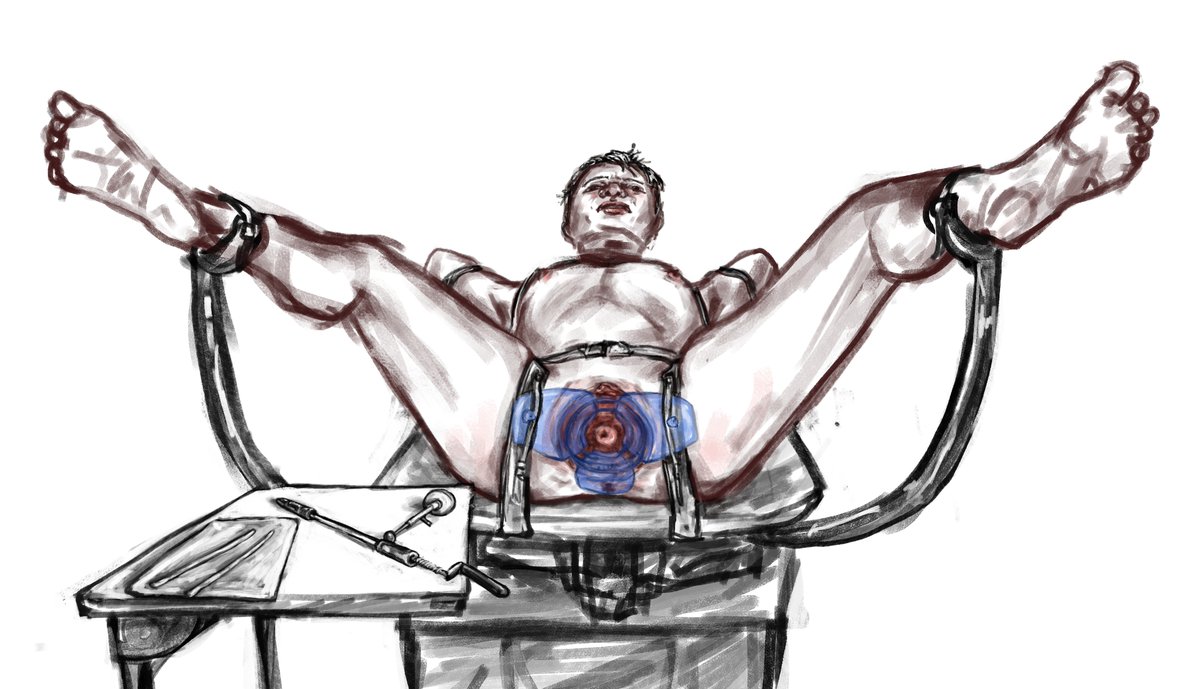 ruardraws's tweet photo. Conall, not having a good time (as usual)
#nsfw #medicalkink #noncon https://t.co/BZUMt5eYbY