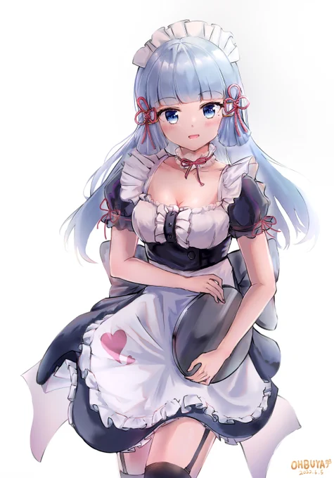 神里綾華_メイド#原神 #GenshinImpact #神里綾華 