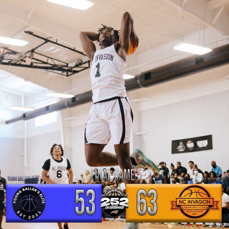 NC INVASION advances to the championship game in the 17U Division with a win over