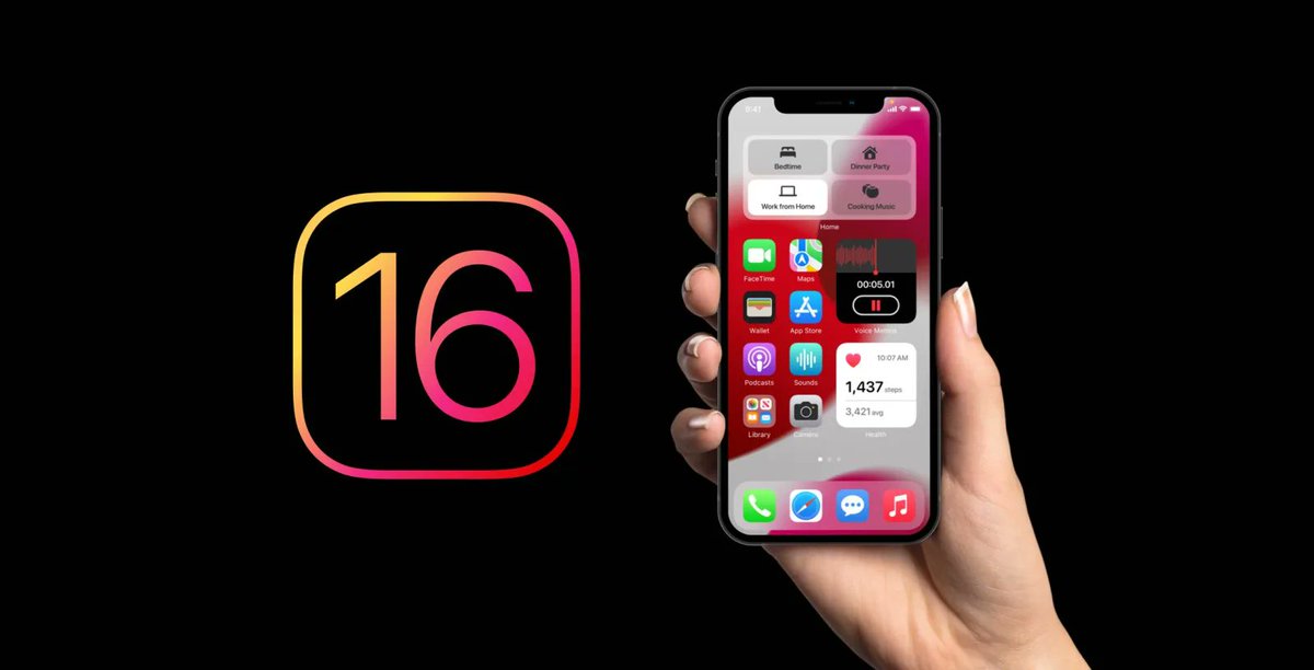 appltrack's tweet photo. iOS 16 will be unveiled in less than 2 days ‼️😱 #WWDC22 https://t.co/uEPto0ShDR