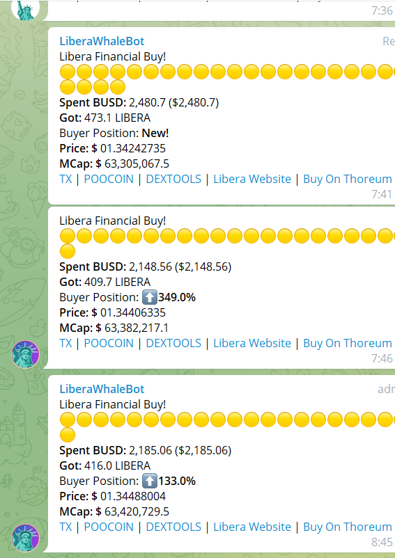 Alexa14679201's tweet photo. June 4 - daily report $LIBERO - $LIBERA ! 

Today's trustees are tomorrow's millionaires 🚀🔥

Join in $LIBERA miner NOW = > https://t.co/hy8vkf3XWZ

@Liberofinancial - #CryptoNews #ADA #Bullish 
 #Defi3 #FaaS $FLOKI $SHIB  #100xgem #100xGems #cryptocurrencies   #BNB  #1000xgem https://t.co/bkbvQbUrVn