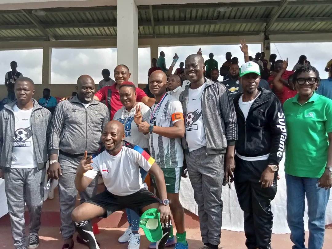 MutualPlc's tweet photo. #TeamMutualBenefits🎉
The winning team💃
#Mutualdelights #football #footballweekends #football #insurance #soccer https://t.co/JIDfIFyGRo