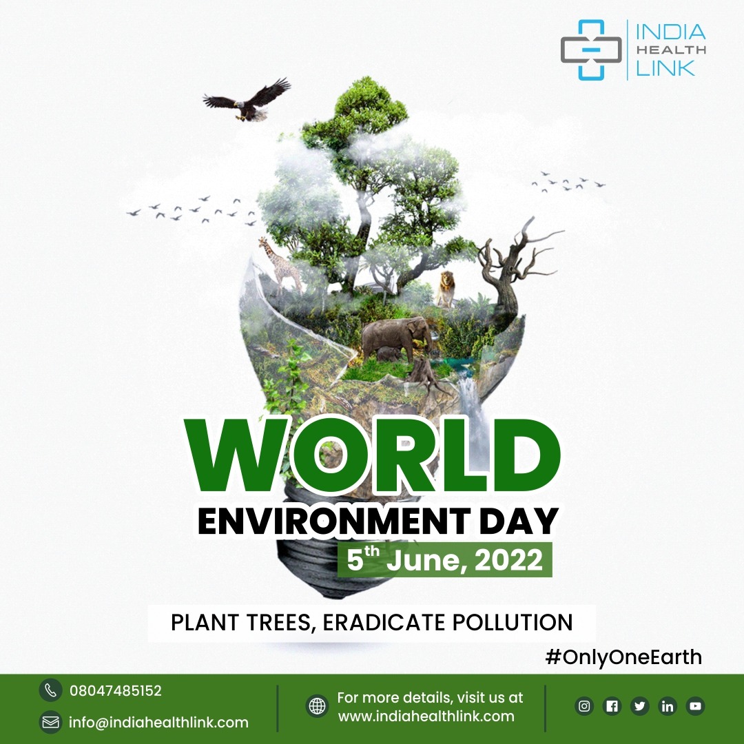 indiahealthlink's tweet photo. We have only one Earth and protecting it is our responsibility!
#WorldEnvironmentday #Environmentday #saveearth #earth #green #nature #OnlyOneEarth #indiahealthlink #IHL https://t.co/GwiuB9Pg17