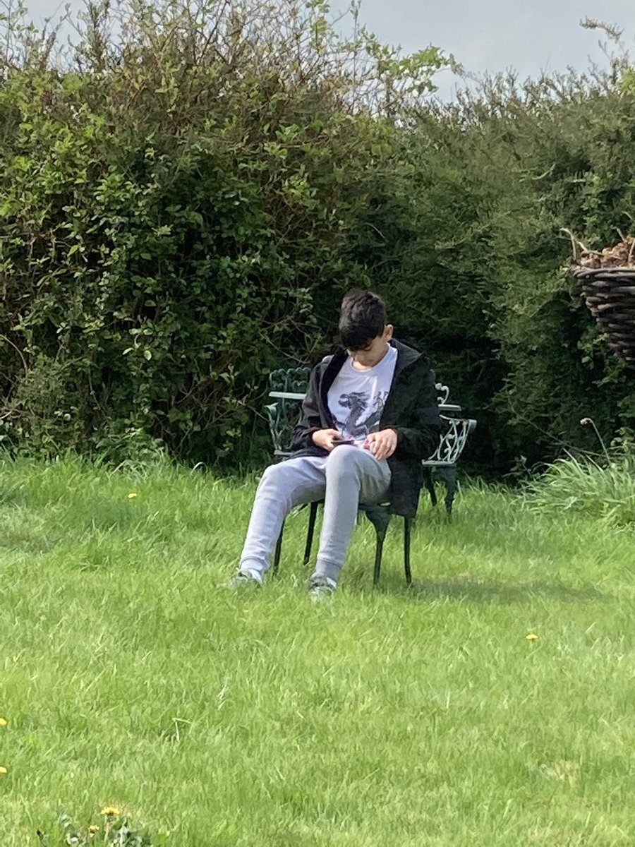 SamSmith1761's tweet photo. Hearing too many people say they don’t know anyone with #LongCovid / don’t realise children can develop it. This is how my formally sporty 15 yr old spends time in the garden now - in a chair. So he doesn’t over exert himself, have palpitations &amp; has to return to bed. https://t.co/WNbazyRB9Q