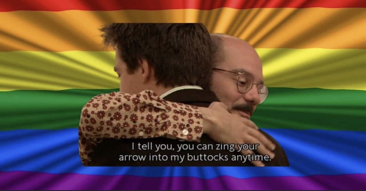 haikcute's tweet photo. in honor of pride I'll be bringing back this gem https://t.co/Ph56JJR6DT