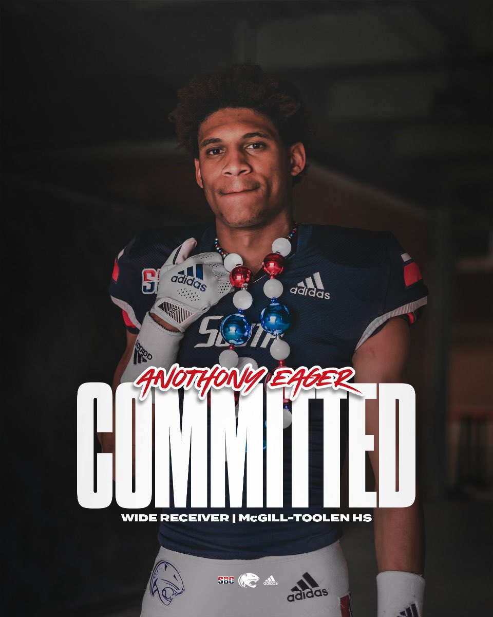 I’m excited to announce that I have committed to @WeAreSouth_FB 
#GoJags <a href="/KaneWommack/">Kane Wommack</a> <a href="/CoachMichaelSmi/">Coach Michael Smith</a> <a href="/JagsFB_Recruits/">South Alabama Football Recruiting 🏈</a> <a href="/CoachNBJoseph/">Norman Joseph</a> <a href="/McTCoachGriffin/">CoachGriffin</a> <a href="/Mark_Heim/">Mark Heim</a>