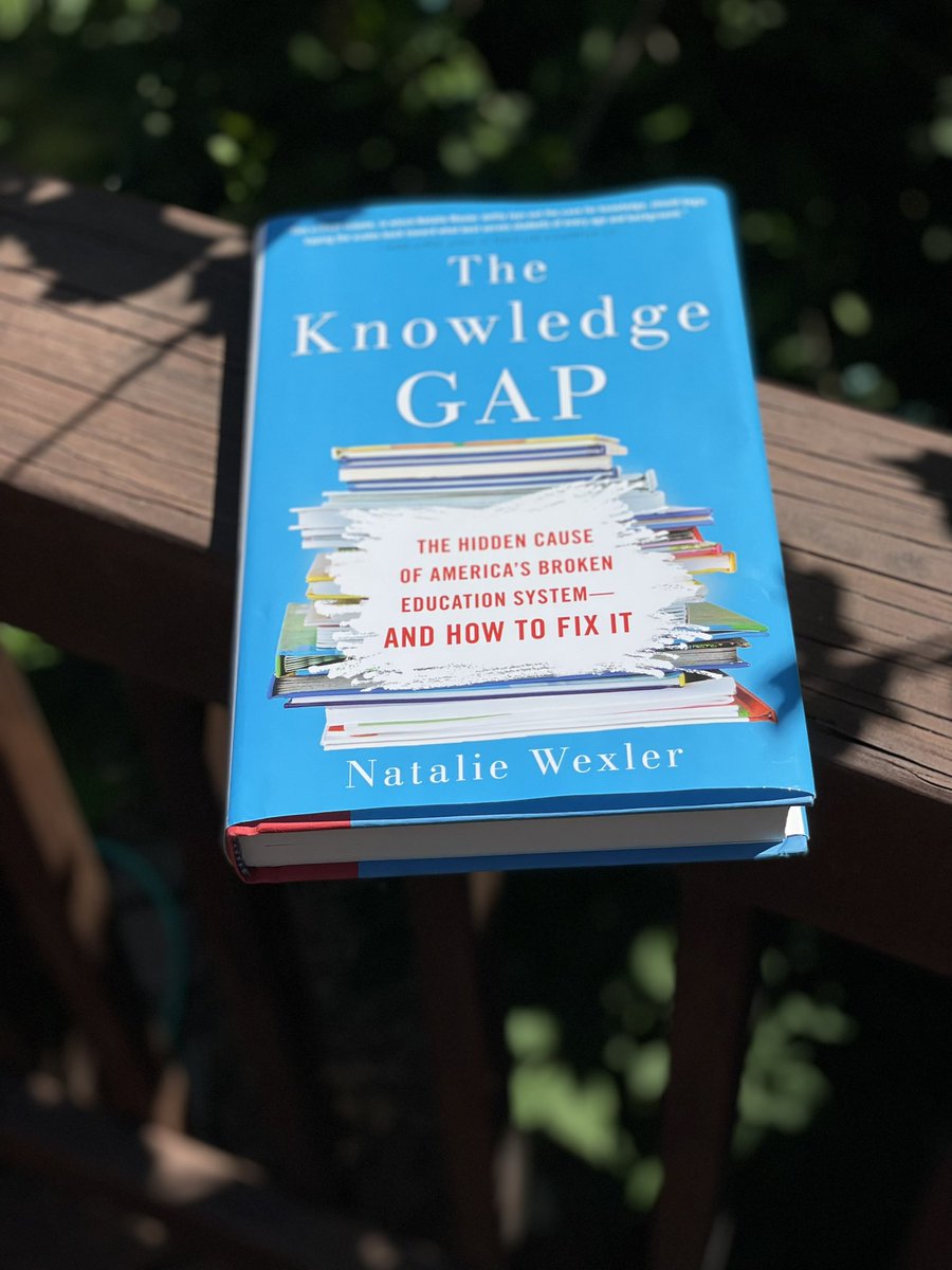 Much to think about as we begin our knowledge-building shift