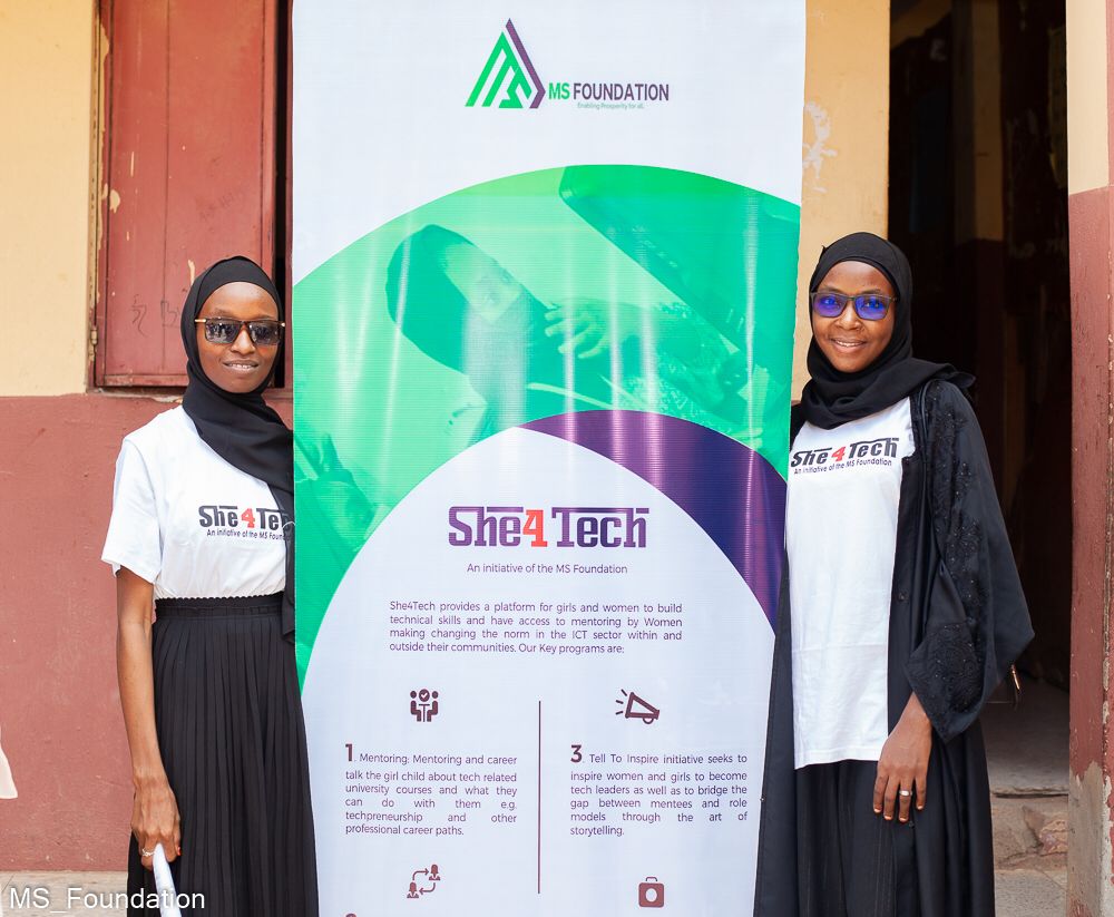 she4tech_'s tweet photo. Some pictures from our Schools outreach program under #she4tech project in Gombe

Amazing experience! We are grateful to our partners and volunteers, we remain committed &amp; focused for the girl child empowerment through mentorship

Reach for any partnership let’s do this together https://t.co/S2eccQZHxj