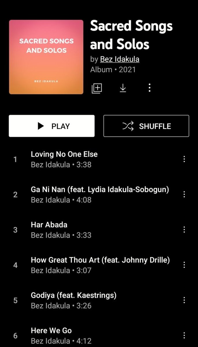 Also, special shout out to THE BEST HUSBAND and Daddy @BEZidakula. Today is a good day to enjoy his music. open.spotify.com/album/52iEnbem…