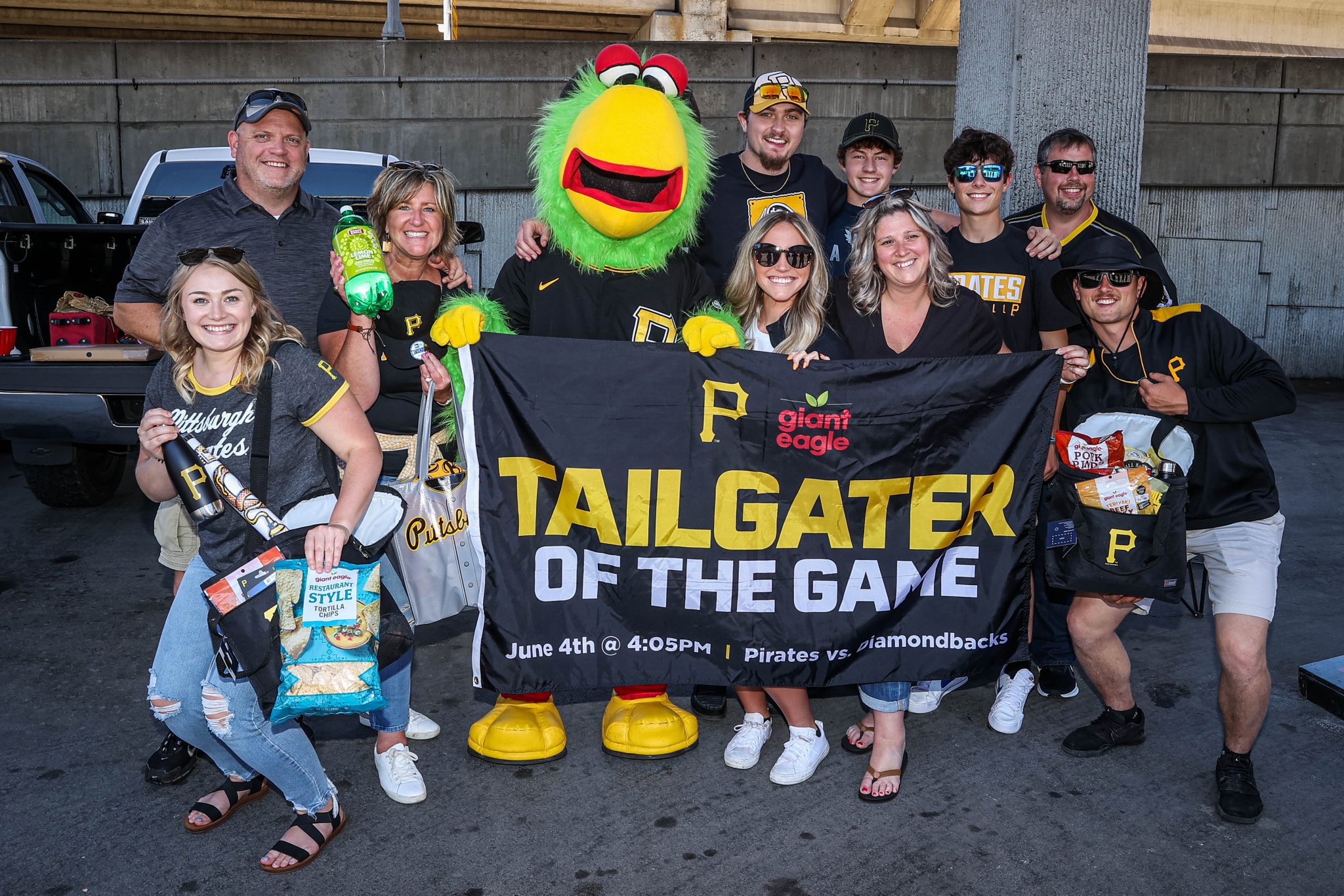 Pittsburgh Pirates on X: It's a beautiful day on the North Shore. 😍  Congratulations to this homestand's @GiantEagle Tailgater of the Game!   / X