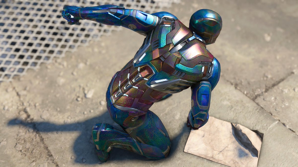 Ickypoo82's tweet photo. Blinded by the light...dancer.
@PlayAvengers #PS5Share #MarvelsAvengers #PlayAvengers #AvengersGame #Reassemble #IronMan #TonyStark #Jarvis #LightDancer #Marvel #Avengers #MarvelGames #MarvelGamesVP #CrystalDynamics #EmbracerGroup https://t.co/eJ2iaCIYHt