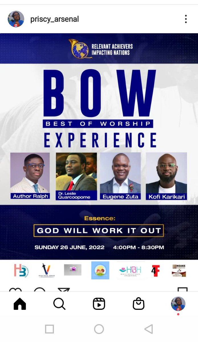 prisamona's tweet photo. @NanaAmaArsenal #GodWillWorkitOut 

Join hundreds of JESUS LOVERS to Worship on 26th June, 4pm at Estees Bee Event Center, East Legon (Near the Underbridge traffic light). Contact me for a free reservation code. https://t.co/qF9wIUhZxT