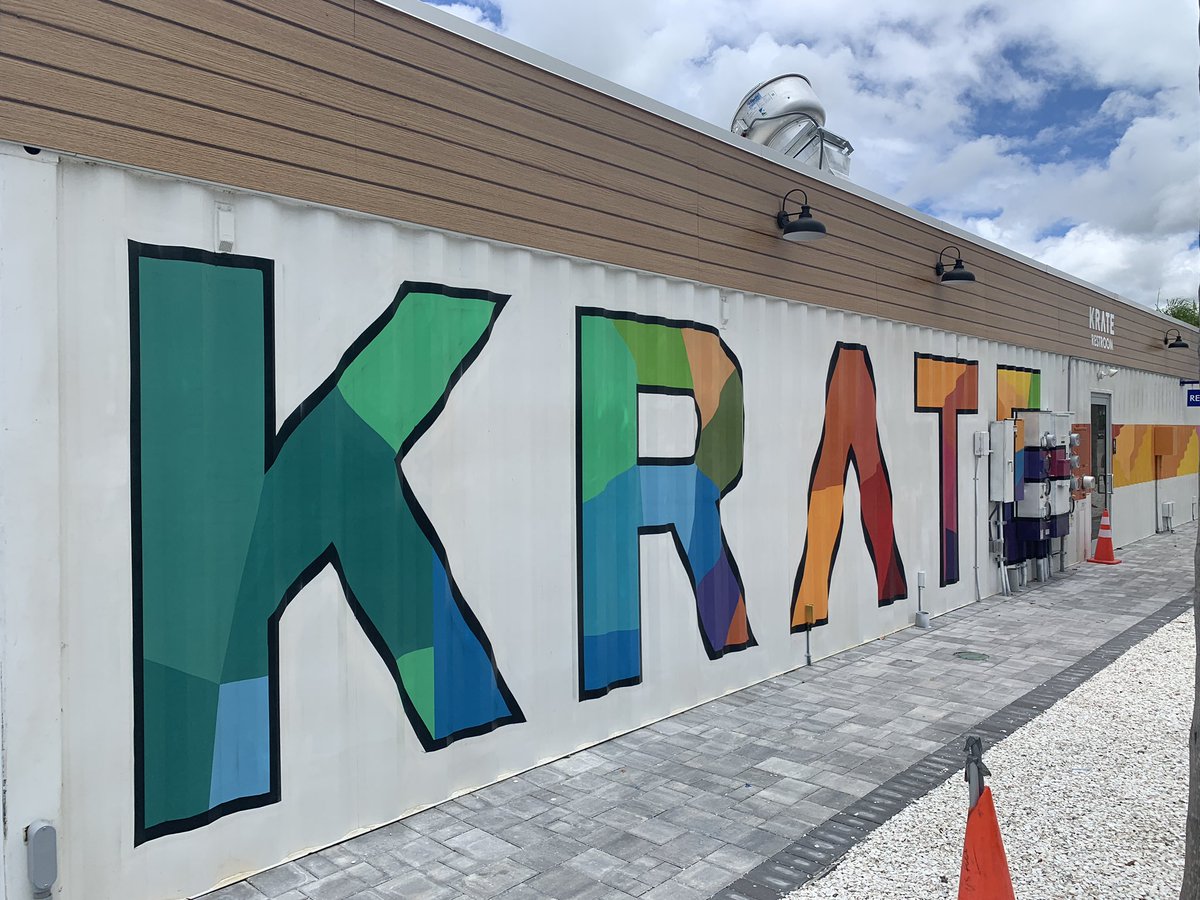 TimWronka's tweet photo. Krate at the Grove in Wesley Chapel is now open! Lots of unique small businesses in one place. @BN9 https://t.co/PQOcBp022M