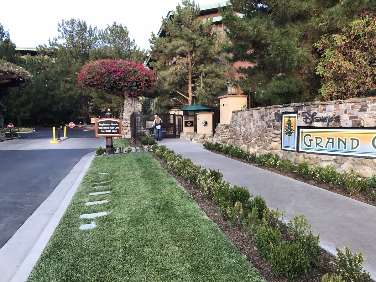 MagicAndWalnut's tweet image. The new #CaliforniaAdventure entry gate exclusively for Disney’s Paradise Pier Hotel guests has been unveiled off Disneyland Drive. The gate is to the immediate right of the existing  card-key gate leading to Disney’s Grand Californian Hotel. Looks about ready to open!