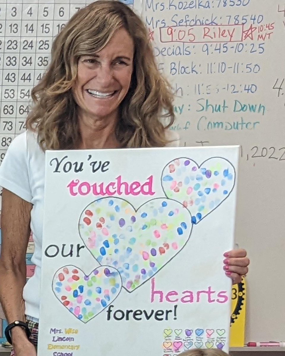 The most amazing ending to my 35 year career with LCS!! I could never of imagined so much love, kind words, tears, and generosity!!! My heart is bursting with gratitude. 💜💛