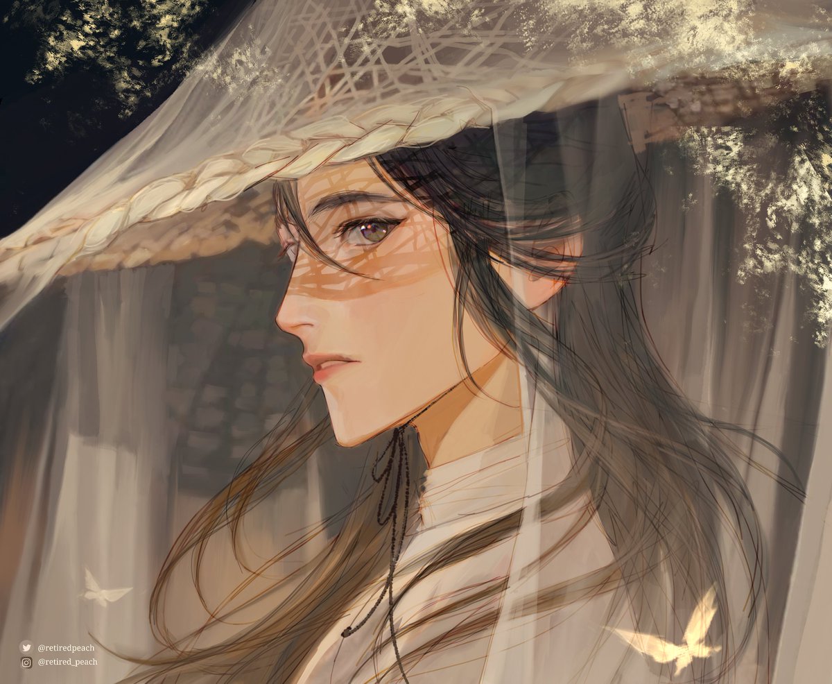 retiredpeach's tweet photo. Xie Lian #天官赐福 #TGCF https://t.co/xHvFAU3FAu