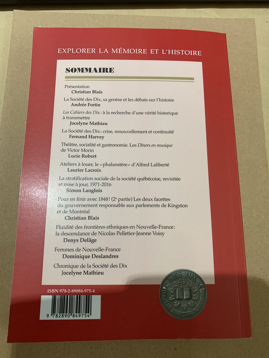 XGelinas's tweet photo. Mon bonheur annuel. #CahiersDesDix #HistQc #HistCan #NouvelleFrance https://t.co/qftqVzVYnQ