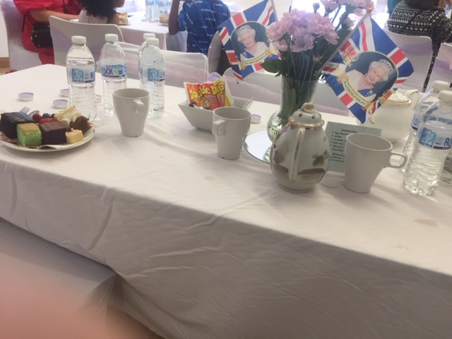 crdavis1971's tweet photo. Thank you so much to Maria at @stf_engineroom in Tottenham for putting on an amazing #PlatinumJubilee afternoon tea to pay tribute to the Queen's 70 years of service. What anabsolutely lovely part of our Jubilee weekend celebrations.... Thank you https://t.co/sXBjoMNI9y