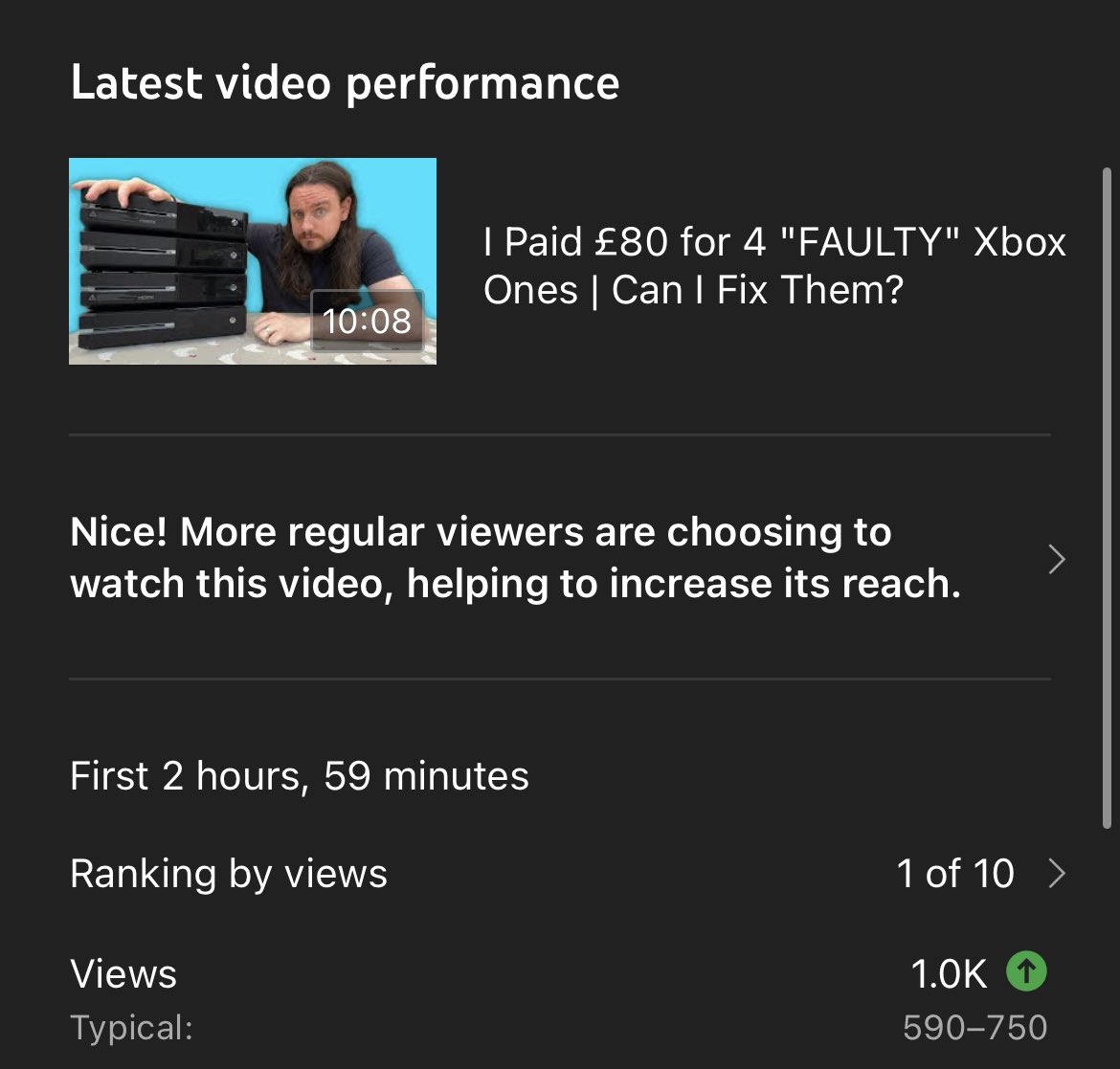 JoeyDoesTech's tweet photo. Niiiiiice!

Crazy how much YouTube can decide your mood ☺️ https://t.co/h1409FSnxY