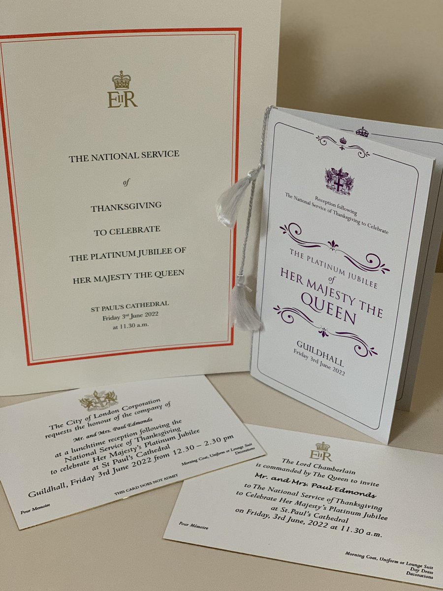 We’re back home after a unique experience at #StPaulsCathedral for The Queen’s #PlatinumJubilee #thanksgivingservice