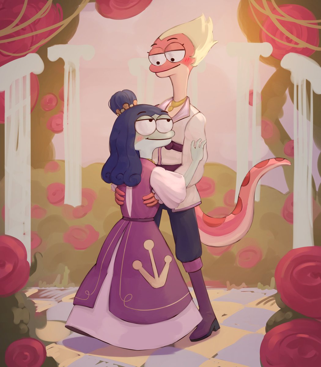 _fong's tweet photo. Happy pride month everyone!! 🏳️‍🌈🏳️‍🌈🏳️‍🌈
I'm a little late to the first day, but better late than never! 
Also, I JUST LOVE THEM BOTH❤❤❤
#amphibia #amphibiafanart #amphibiaseason3 #amphibiaart #amphibiayunnan #amphibiaolivia #pridemonth https://t.co/wHa5PaO1OZ