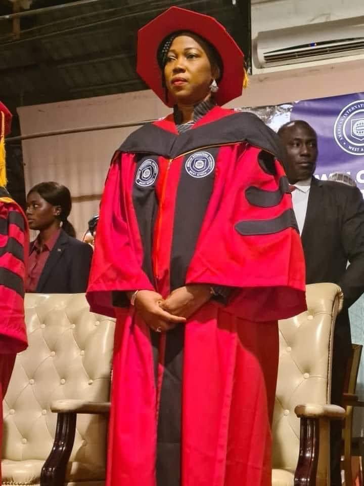 First Lady Fatima Maada Bio tweet media