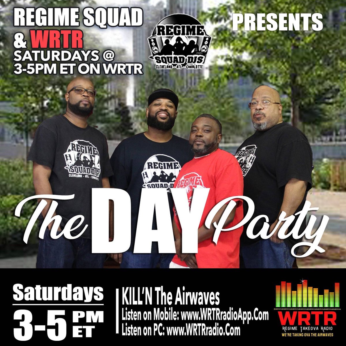 wrtr_radio's tweet photo. Saturday @3pm Tap in as we celebrate  DJ Blac Jac's birthday. Download the WRTR app and meet us in the chatroom!!! https://t.co/TdTNPGjDqg #regimesquaddjs #wrdrradio #hiphop https://t.co/9prZFLBsQ0
