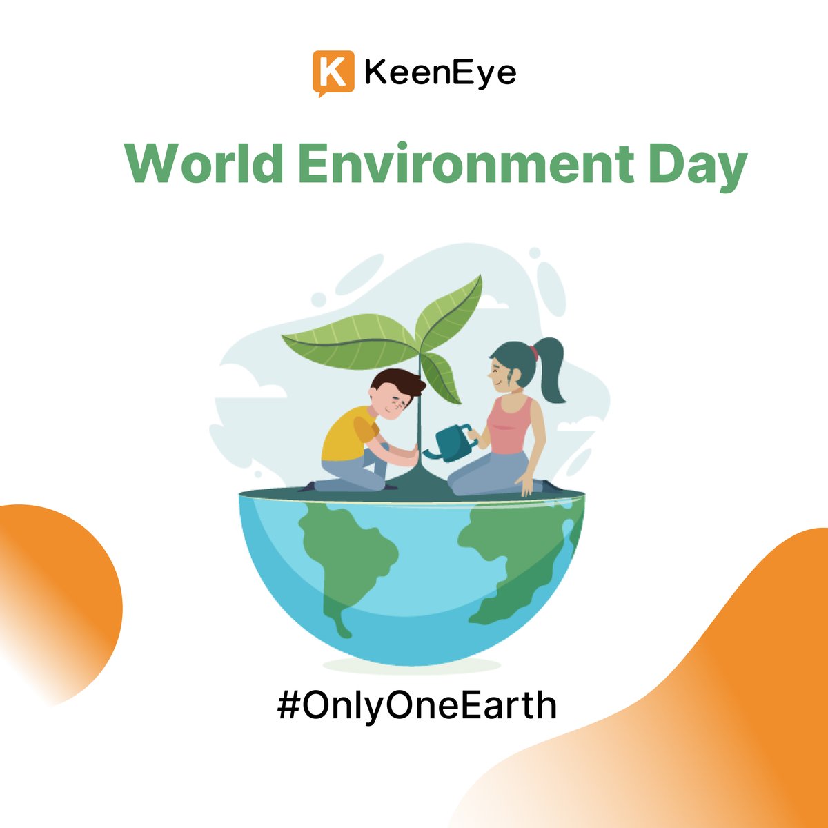 KeenEyeLanka's tweet photo. Together let’s pledge to live sustainably and spread awareness about conserving our planet earth.
We at KeenEye understand the importance of protecting and giving back to our environment.
In light of this, how would you give back to the environment?
#OnlyOneEarth #KeenEye https://t.co/tkzbne7GYe