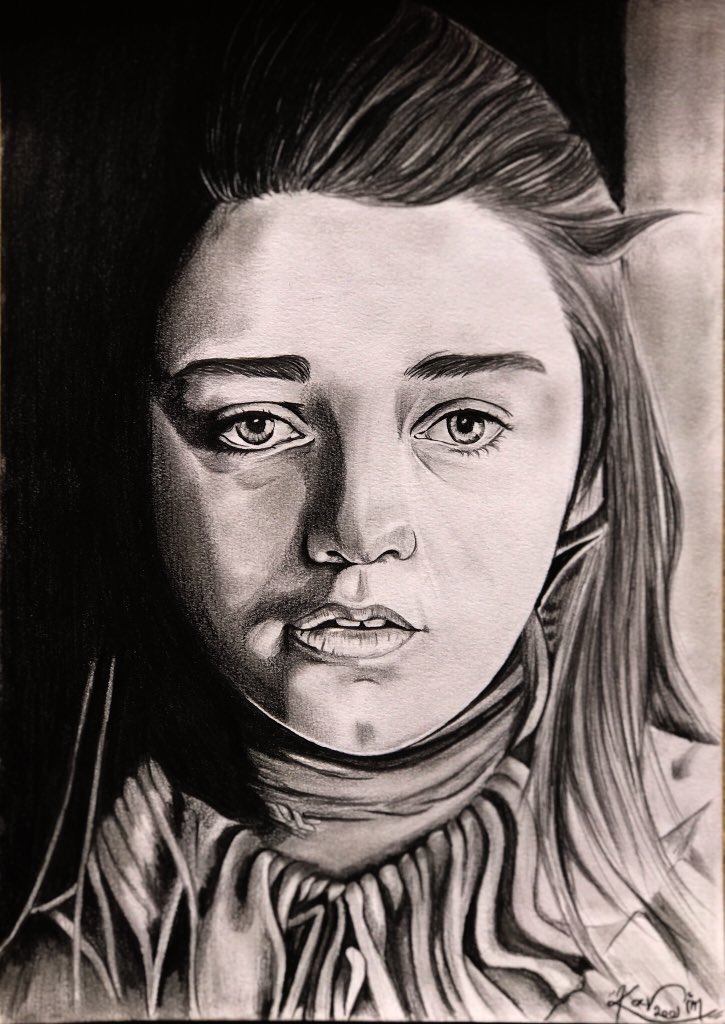 K_Portraitt's tweet photo. ‘Not Today’💀🖤

#artdraw #drawing #drawingsketch #sketching #drawthisinyourstyle #artdrawing #pencil #draws  #draw #sketch #artista #drawingcollection #arttips #artontwitter #painting #arts  #artist #lebanon  #nabatieh #aryastark #gameofthrones #got #arya #netflix #netflixseries https://t.co/XawlXK5zGc