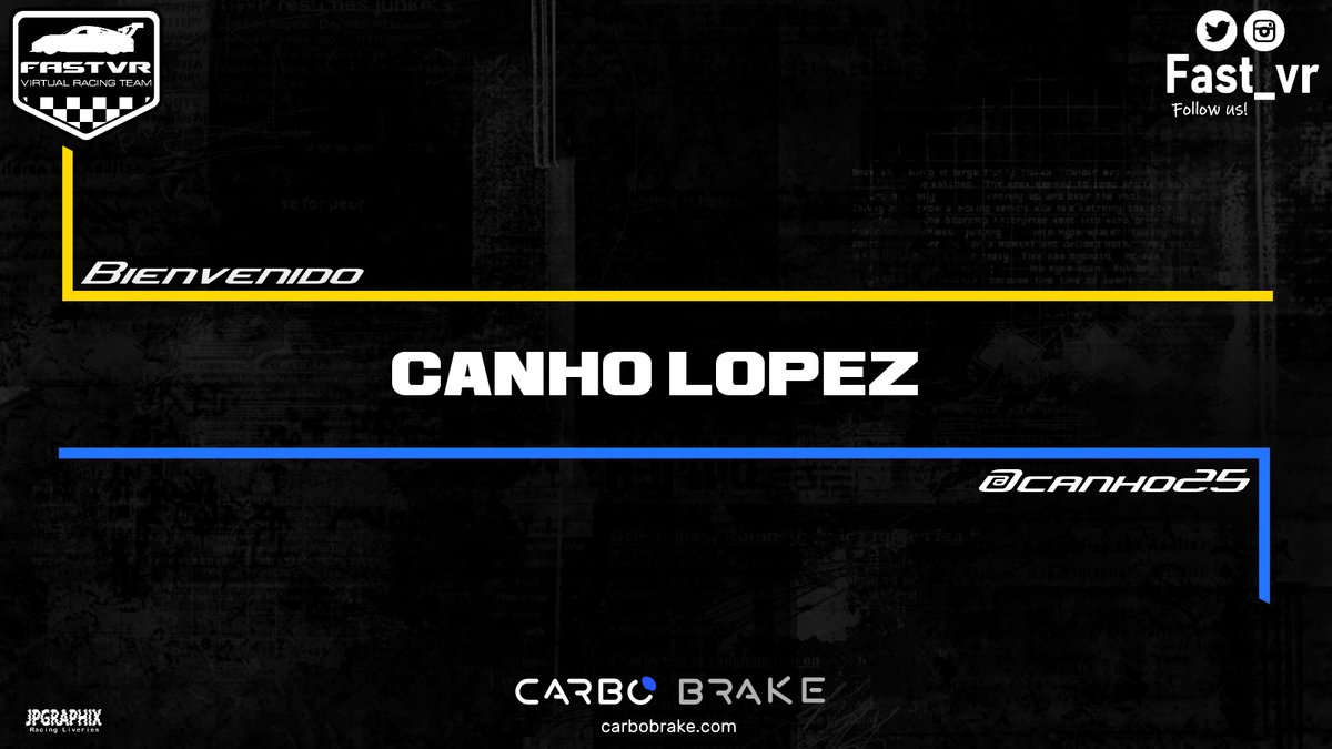 📢 NEWS 📢

Estamos muy contentos por presentar oficialmente una nueva incorporación a la familia.

Canho López (<a href="/canho25/">CANHO25</a>) se une al equipo para reforzar la sección de iRacing.

Bienvenido al equipo, esperamos que te sientas como en casa!