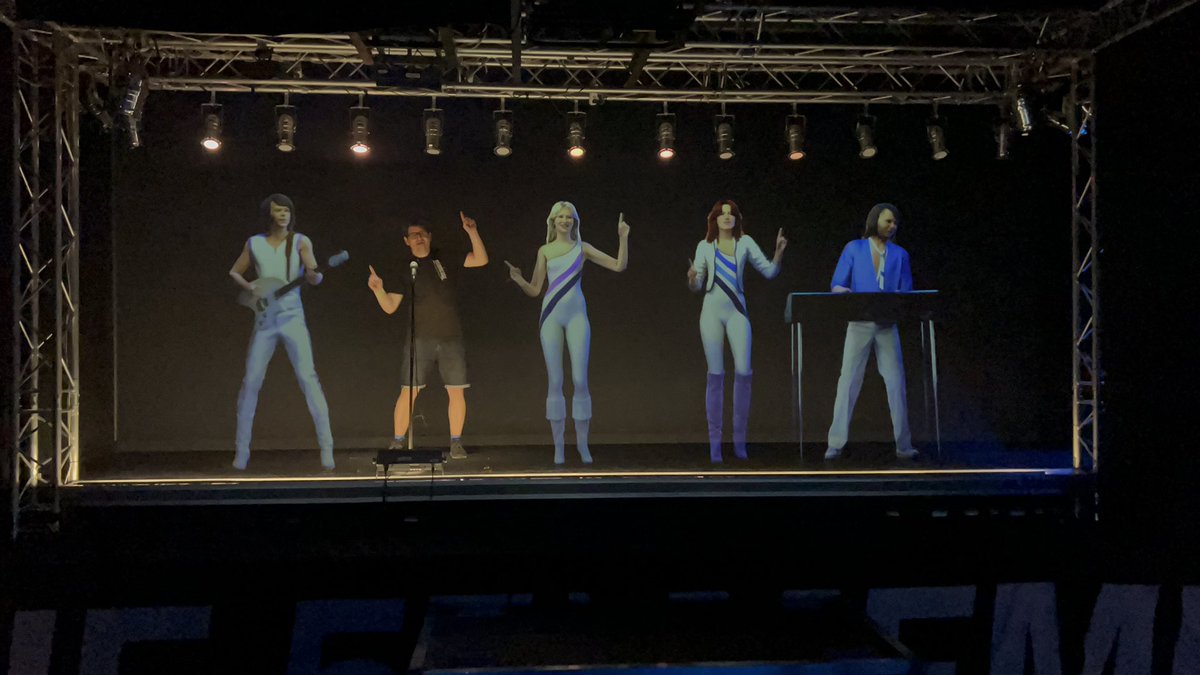 steffanbno's tweet photo. After being in Sweden for 24 hours, ABBA have accepted me as the 5th member #Stockholm https://t.co/nbKUFa89dz