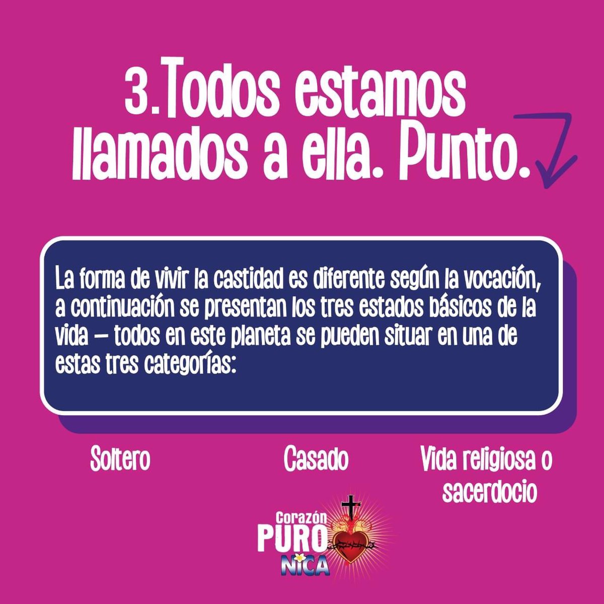 CpManagua's tweet photo. La castidad nos dice:🙏 https://t.co/M3k3nIcsJi