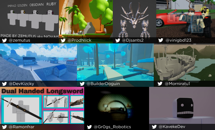 A gente adora ver uma semana repleta de criações da comunidade! 👏 #DesenvolvedorRoblox

#Roblox #RobloxDev