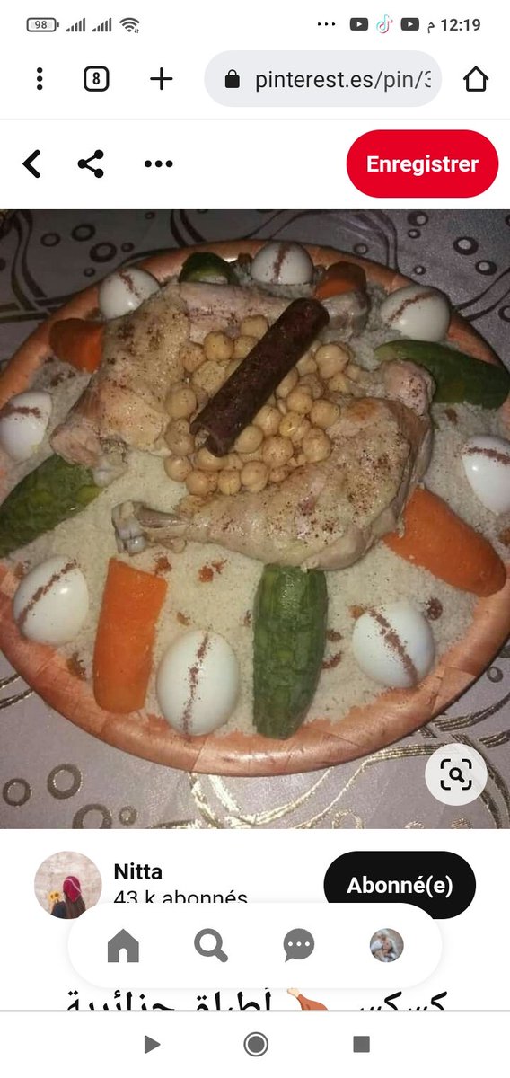 Cccc62Chaimae's tweet photo. @hafsi_ahmed1 ها الكسكس ديالكم تلف ليكم طرب وليتو ديرو سفة بالخضرة الكسكس بدون توابل https://t.co/uPVBBoZzYp