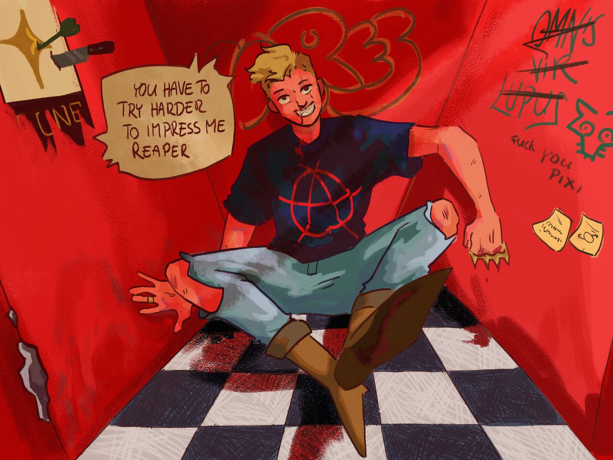 guapitoR's tweet photo. Here is your anarchyst puppy, his name is Sevro, be nice to him.

#RedRising #sevro #howlers #digitalart https://t.co/CECfPLshYj