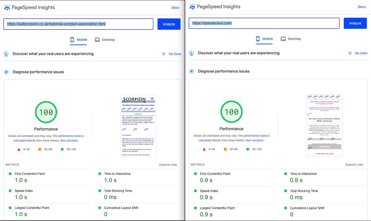 EcoWeb_CMS's tweet photo. ecoWeb 5.1 automatically handles image size on upload and web creation so that the image heavy sites we have rebuilt today all get 100% on #google #pagespeed  provided no external java stuff used - see
https://t.co/feuZzAkQL0
https://t.co/1t8zQfQtpm
#webperf #webdev @ResWebDes https://t.co/c0fDt2yQKU