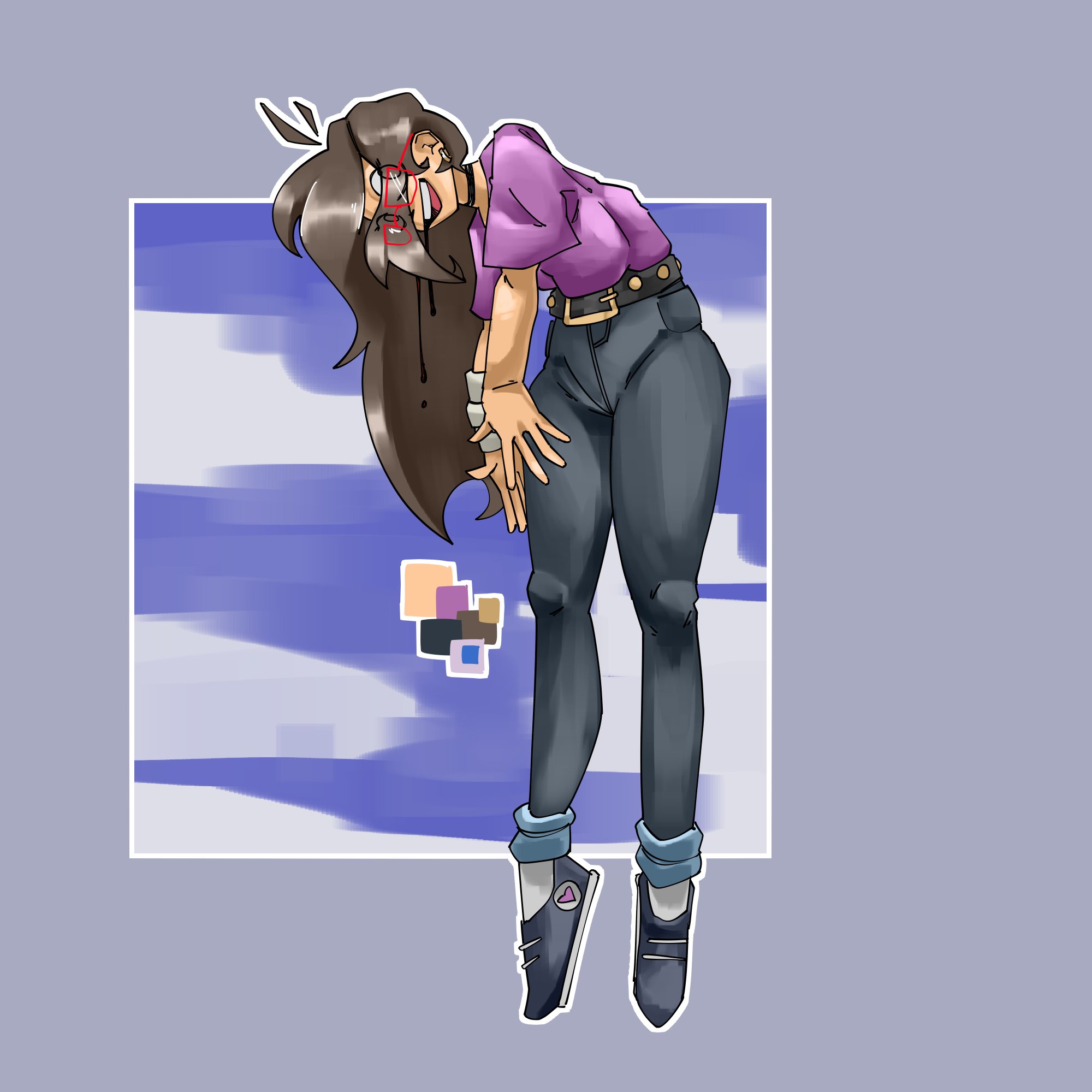 floating. I forget what inspired this, but the piece is neat