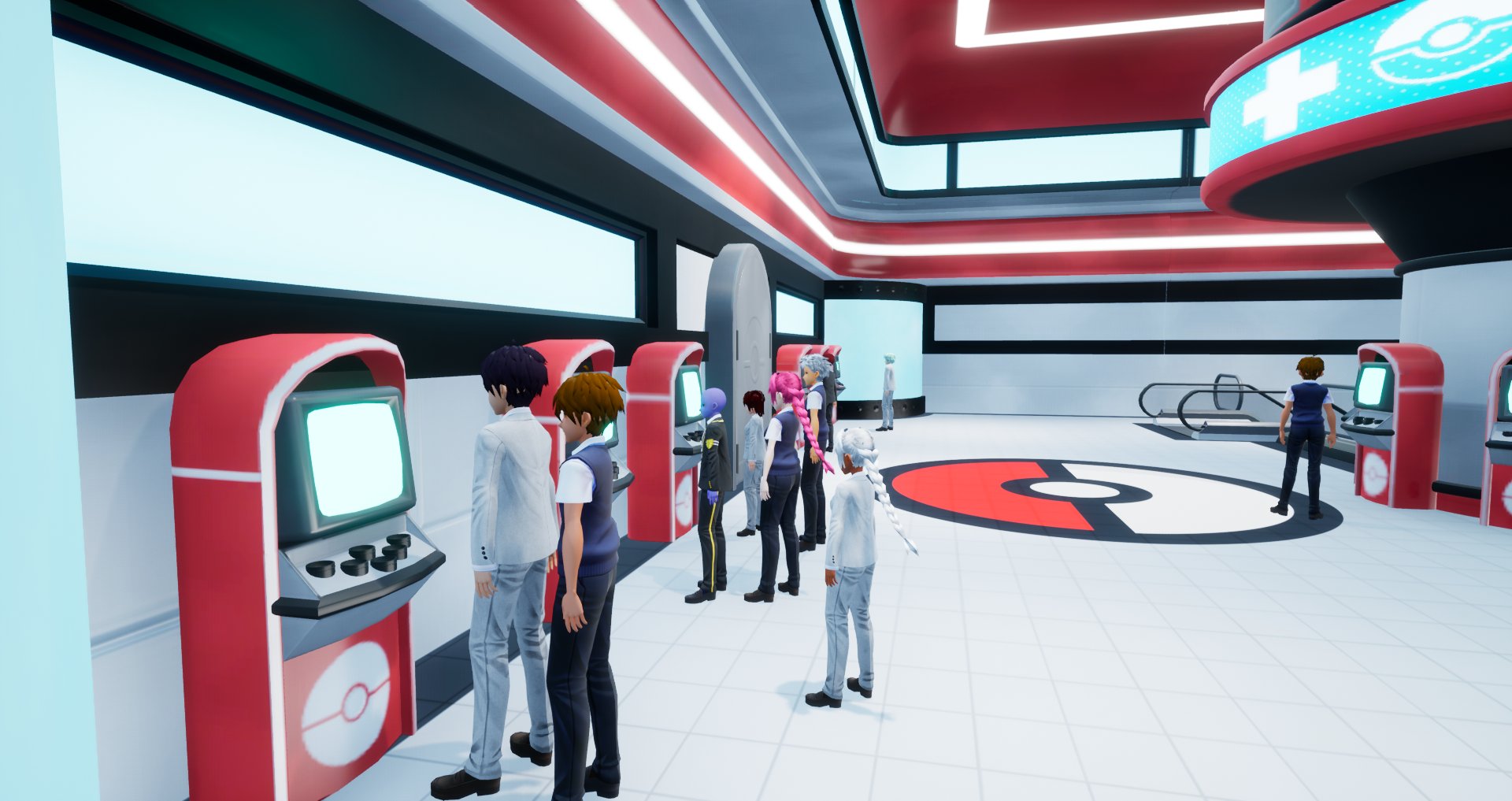 New version released for Pokemon MMO 3D Remake in Unreal Engine