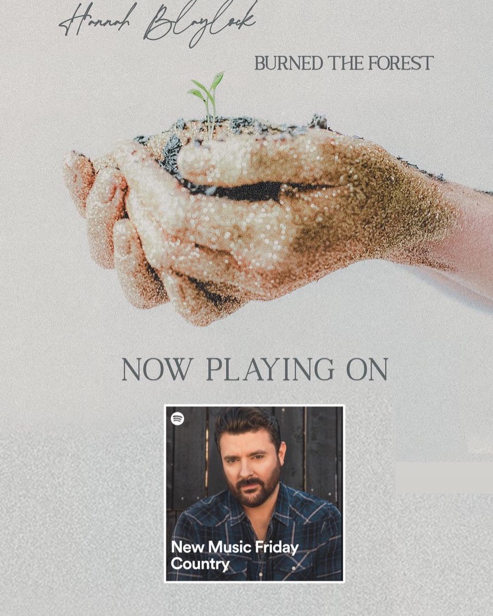 Thanks @amazonmusic @applemusic & @spotify for adding #BurnedTheForest to these awesome playlists!!! 🔥🔥🔥
•
#PINCHME 
#BreakThroughCountry
#NewMusicFridayCountry
#newincountry
