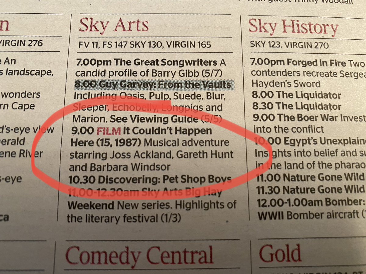 markibbo1's tweet photo. @petshopboys You’d have thought you’d warrant a mention in your own film 😃 https://t.co/MagQiTVFU8